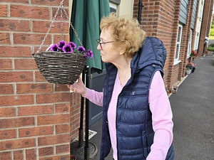 Supporting image for story: Dudley care home crowned regional finalist for the Midlands in HC-One’s national ‘Gardens in Bloom’ competition