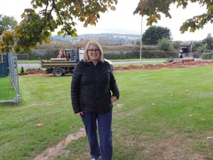 Supporting image for story: Row erupts over work compound on Ludlow's new town green