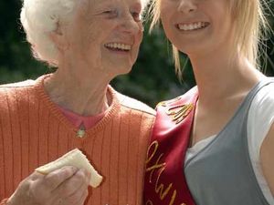 Supporting image for story: Pensioners' party is one big sing-along