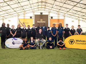 Supporting image for story: Henry's ace service for Wolves Foundation
