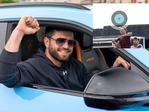 Supporting image for story: Spot the ball winner scoops £208k Lamborghini and £50k cash prize
