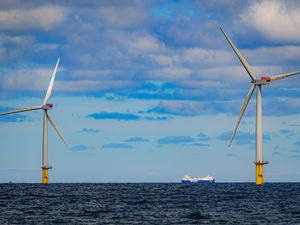 An offshore wind farm