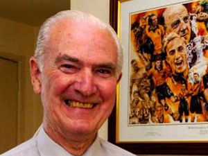 Supporting image for story: Council clerk who was friend of Billy Wright dies, 84