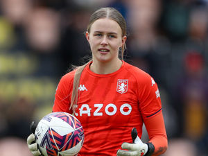 Goalkeeper Hannah Hampton during his spell at Aston Villa.