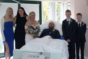 Sarah and Karl with their children