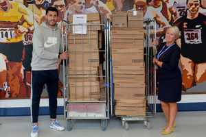 Danny Batth and chief executive Diane Wake