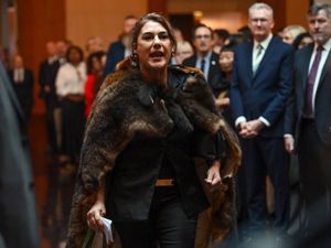 Supporting image for story: Australia senate censures member who yelled at King