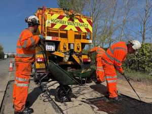 Supporting image for story: Staffordshire pumps extra £15m in battle to fill in potholes and ruts