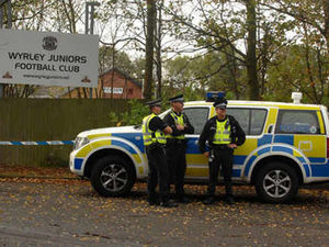 Supporting image for story: Road sealed off after remains found