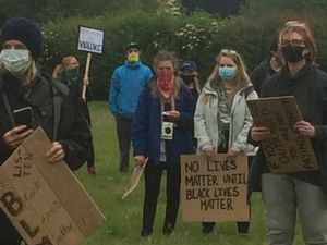 Supporting image for story: Hundreds turn out for Black Lives Matter protest in Ludlow