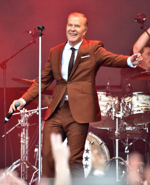 Martin Fry of ABC plays Sandwell Valley Park as part of Let's Rock Birmingham 