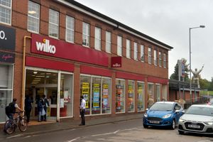 Last trading day at the Wilko branch on Brownhills High Street