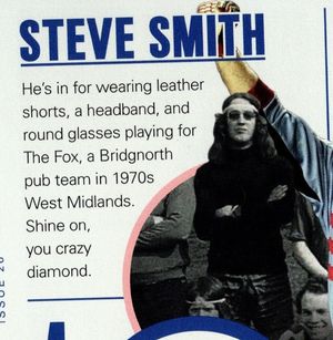 Steve Smith's section in Mundial Magazine