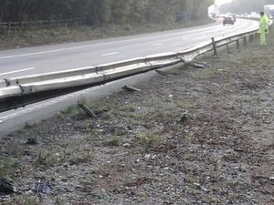Supporting image for story: Drivers frustrated as M54 repairs cause long delays