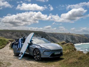 Supporting image for story: Surfing adventures in an electric car: Does charging infrastructure get in the way of the waves?