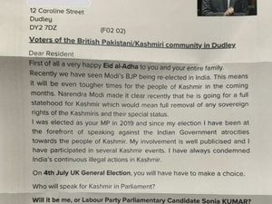 Supporting image for story: Dudley North candidate Marco Longhi criticised over letter sent to constituents