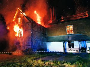 Supporting image for story: Firefighters tackle 'severe fire' at house near Birmingham Airport