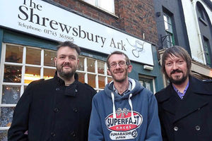 Supporting image for story: Watch: Heart-warming video helps launch song to highlight plight of Shrewsbury's homeless