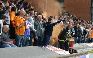 A device is let off at the Leyton Orient game