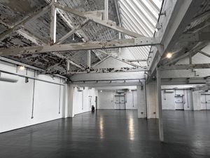 The inside of thw what will be Alfred Works