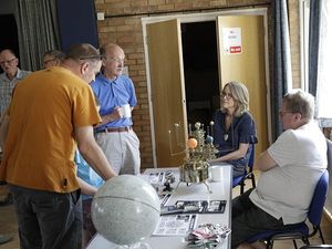 Supporting image for story: Telford youngsters get to handle rare  space rocks