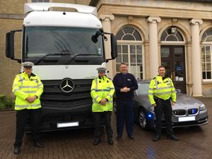 Supporting image for story: Shropshire HGV patrol catches out lorry drivers