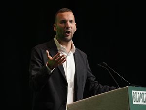 Supporting image for story: Green leader warns of authoritarian ‘alarm bells’ in conference speech