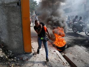 Supporting image for story: Caribbean leaders meet Haiti’s prime minister following violent protests