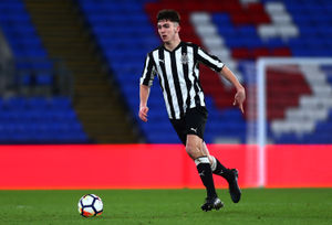 Walsall defender Oisin McEntee spent five years at Newcastle United. (Image by Jordan Mansfield/Getty)