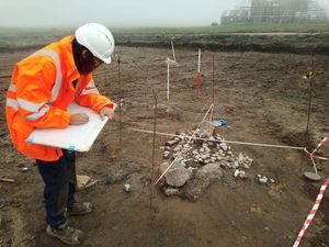 Supporting image for story: ‘Bronze age ritual cemetery’ discovered at planned Shetland spaceport