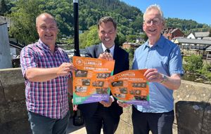 Ken, with Board Member David Hennigan and Chairman John Gambles regularly meets the Eisteddfod team to plan for the festival.