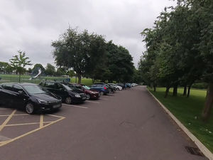 The car park