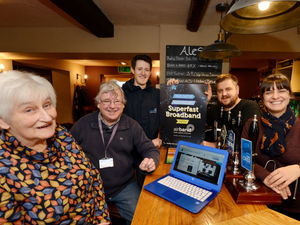 Supporting image for story: Delight as ultrafast broadband rolled out to Shropshire village