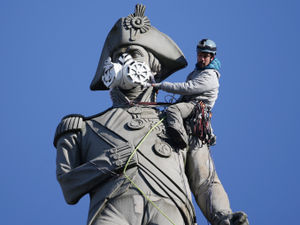 Supporting image for story: 'Once the statue toppling gets going, it’s going to be hard to know where to stop'