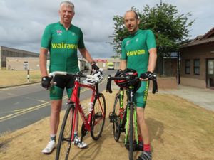 Supporting image for story: Pedal power for hospital appeal