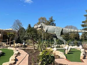 Supporting image for story: New dinosaur-themed crazy golf course opens between Wolverhampton and Stafford 