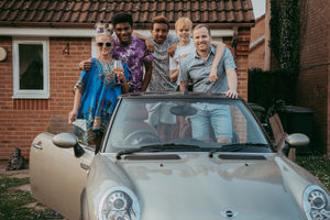 Lindsey and Glen Smith and their three boys