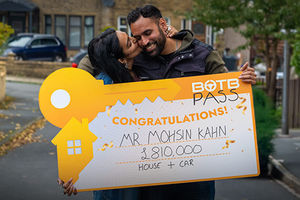 Mohsin and his partner Amra have been living with family while saving up for a new house