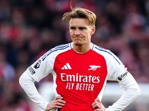 Supporting image for story: Martin Odegaard says Arsenal ‘have to keep going’ after West Ham defeat