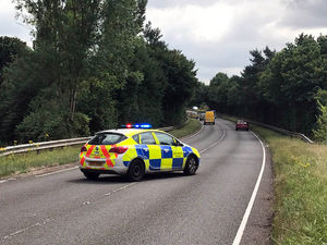 Supporting image for story: Biker killed in crash with tanker near Cosford