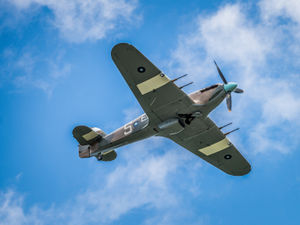 Supporting image for story: Rare Battle of Britain fighter plane to fly over Cosford this weekend