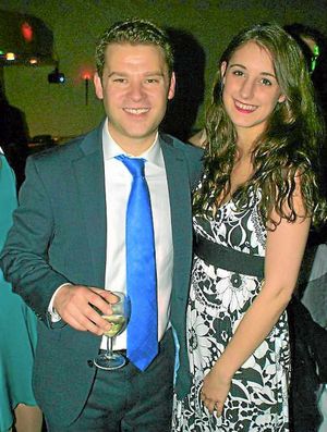 Shamed MP Aidan Burley with fiancee Jodie Jones