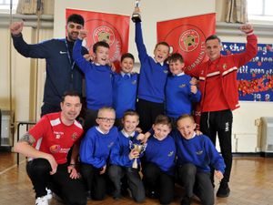 Supporting image for story: Walsall FC celebrate young players' football success
