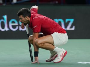 Supporting image for story: Novak Djokovic ‘just trying to stay alive’ during win in sweltering Shanghai