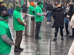 Dressed in green—the colour symbolising men's mental health