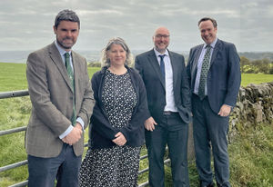 L-R: Sean Spinetto, Sara Pickerin, Dan Pegg and Nicholas Playford (all from Talbots Law)