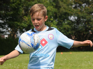 Supporting image for story: 10-year-old Villa fan bags nine goals in nine minute game
