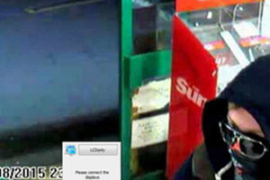 The man in the machete wore aviator-style shades