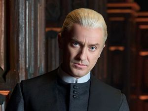 Supporting image for story: Tom Felton reprises Draco Malfoy character for Harry Potter play