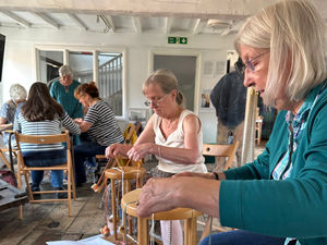 Supporting image for story: Workshops get underway in town known for its textile history